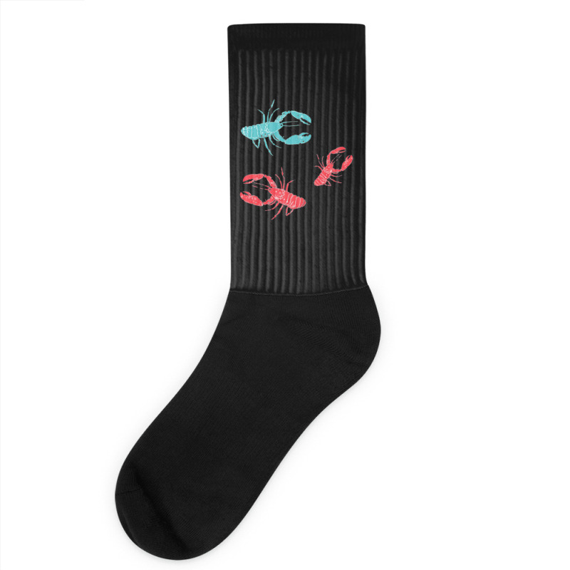 Lobsters Crustacean Core Socks | Artistshot