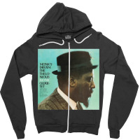 Thelonious Monk, Jazz Music, Album Cover Artwork Reproduction, Theloni Zipper Hoodie | Artistshot