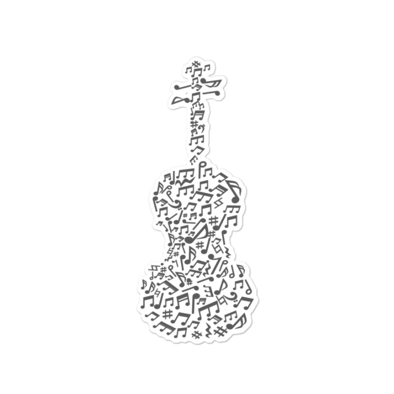 Violin Violin Music Instrument Stringed Instrument Sticker | Artistshot