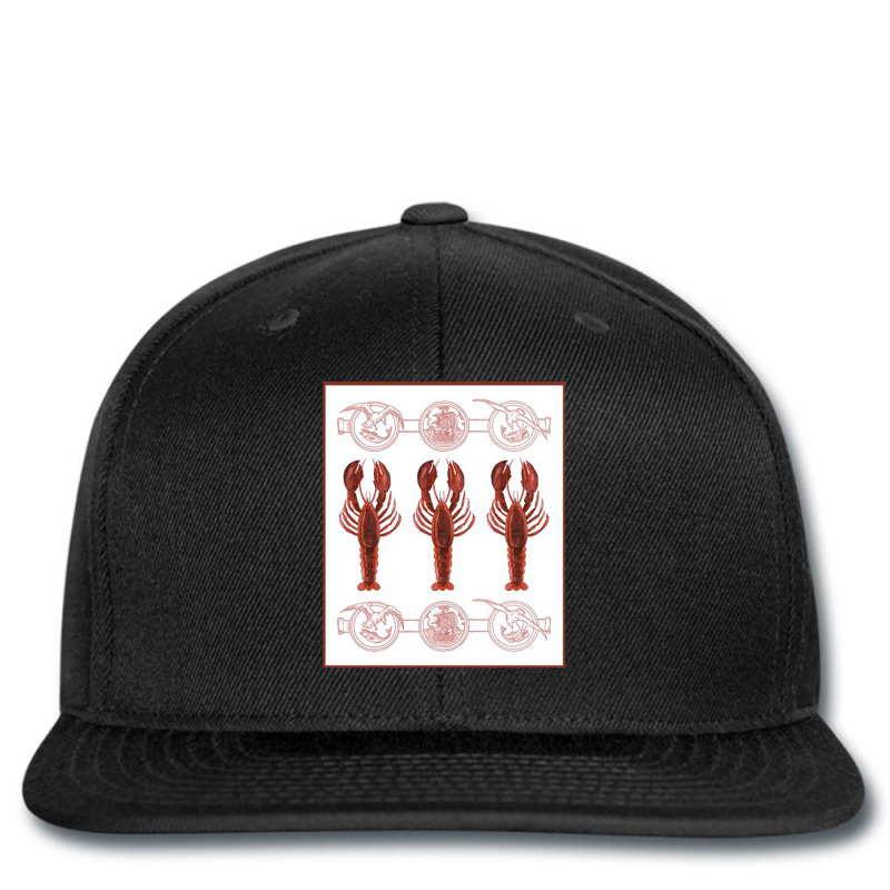 Lobsters Crustaceancore Printed Hat | Artistshot