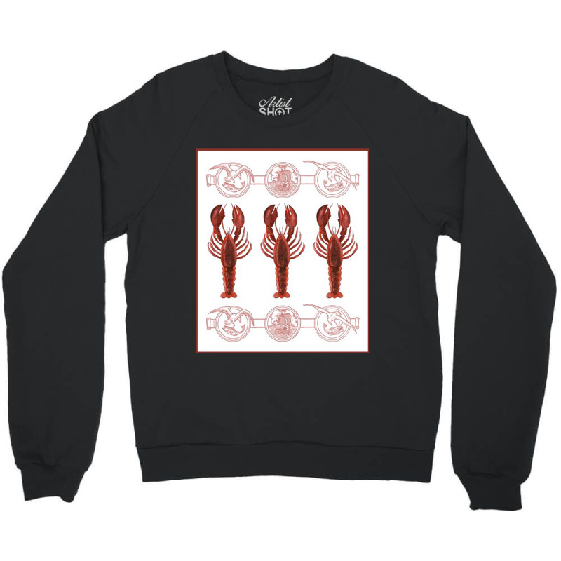 Lobsters Crustaceancore Crewneck Sweatshirt | Artistshot