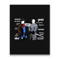 Merlin And Arthur Titles Metal Print Vertical | Artistshot