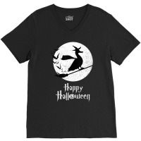 Halloween Costume Witch Pekin Duck Lover V-neck Tee | Artistshot