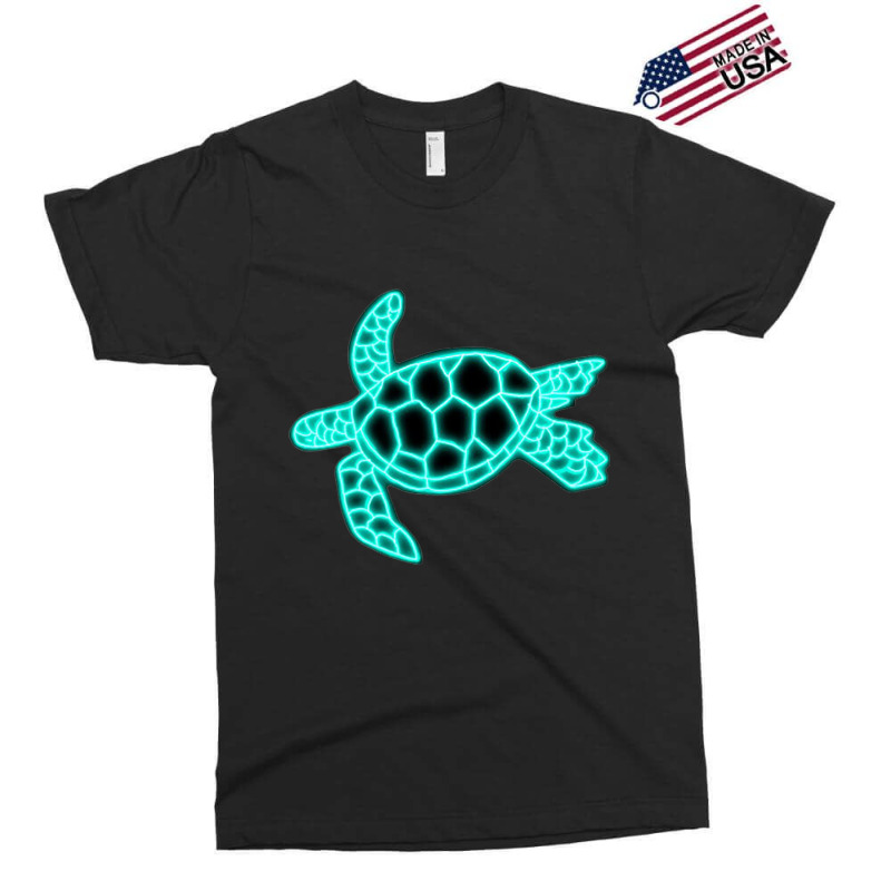 Neon Sea Turtle Exclusive T-shirt | Artistshot