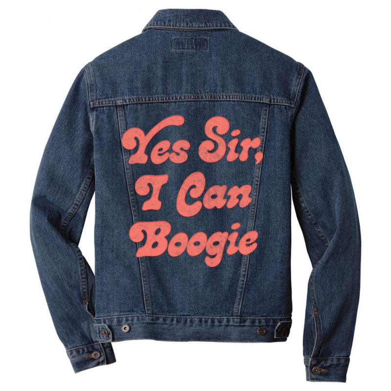 Yes Sir, I Can Boogie Men Denim Jacket by cm-arts | Artistshot