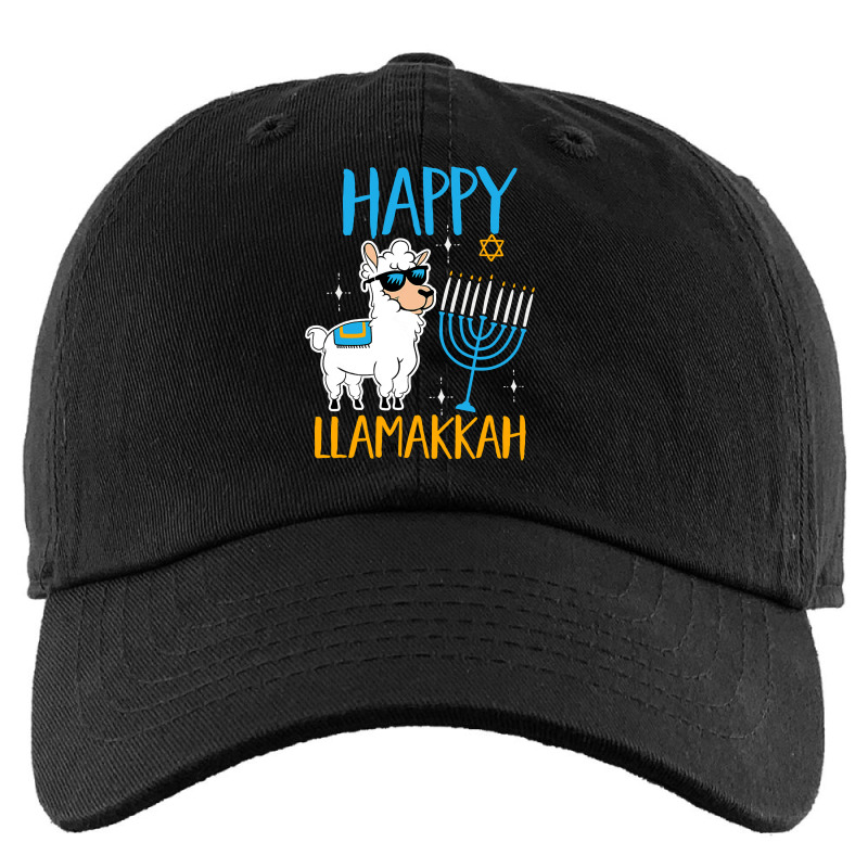 Happy Hanukkah Jewish Christmas Jewish Hanukkah Llamakkah Kids Cap | Artistshot