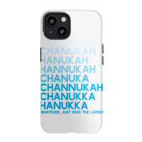 Happy Hanukkah Jewish Holiday Chanukah Menorah Dreidel Iphone 13 Case | Artistshot