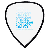 Happy Hanukkah Jewish Holiday Chanukah Menorah Dreidel Shield S Patch | Artistshot