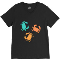 Pretend I_m A Crab In The Ocean V-neck Tee | Artistshot