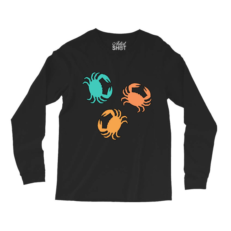 Pretend I_m A Crab In The Ocean Long Sleeve Shirts | Artistshot