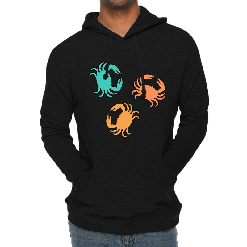 Pretend I_m A Crab In The Ocean Lightweight Hoodie | Artistshot