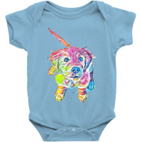 Golden Retriever Looking Up Baby Bodysuit | Artistshot