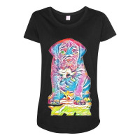 Boxer Maternity Scoop Neck T-shirt | Artistshot