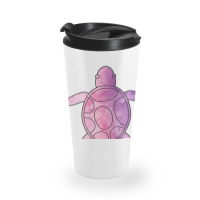 Sea Turtle Purple Watercolor Travel Mug | Artistshot