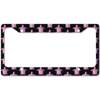 Sea Turtle Purple Watercolor License Plate Frame | Artistshot