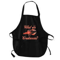 What In Crustacean  Cute Crustaceancore Medium-length Apron | Artistshot