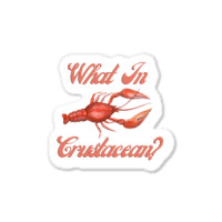 What In Crustacean  Cute Crustaceancore Sticker | Artistshot