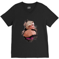 Miss Flo V-neck Tee | Artistshot