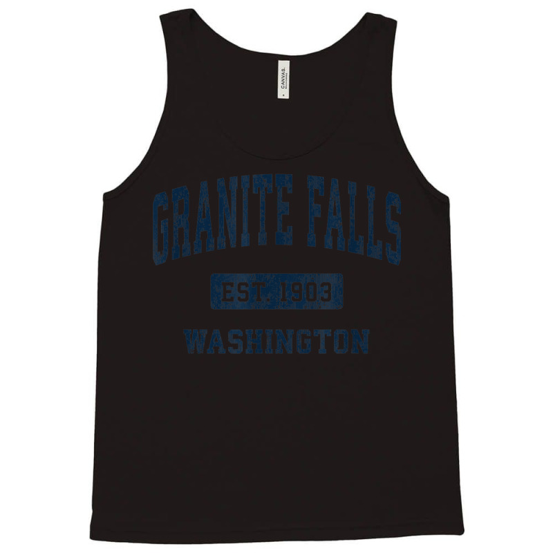 Granite Falls Washington Wa Vintage Athletic Sports Design Tank Top | Artistshot