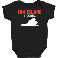 Fox Island Washington Usa State America Travel Washingtonian Baby Bodysuit | Artistshot