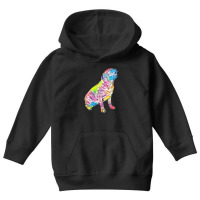 Dog Yawns Youth Hoodie | Artistshot