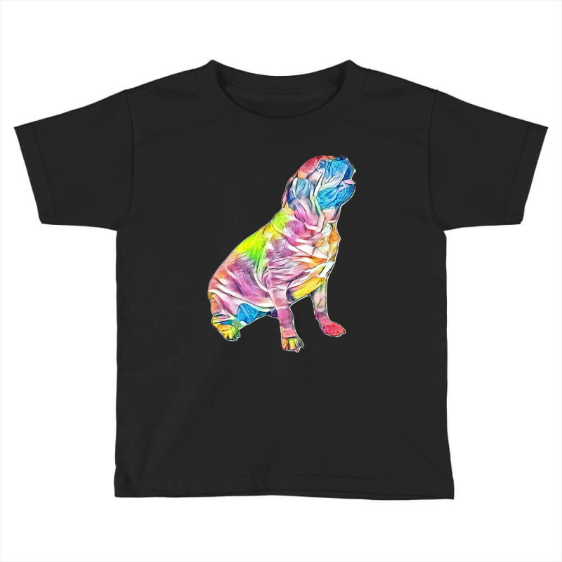 Dog Yawns Toddler T-shirt by Kemnabi | Artistshot