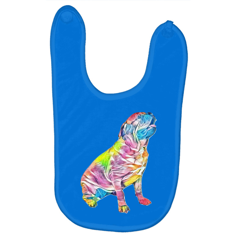 Dog Yawns Baby Bibs by Kemnabi | Artistshot