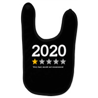 2020 Review Very Bad Would Not Recommend One Star   Funny T Shirt Baby Bibs | Artistshot