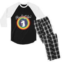 Distended Stomach Realism Suck Men's 3/4 Sleeve Pajama Set | Artistshot