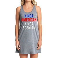 Dual Citizenship Bosniakinda Bosnian American Citizen Pride T Shirt Tank Dress | Artistshot