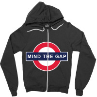 Mind The Gap Sweatshirt Zipper Hoodie | Artistshot