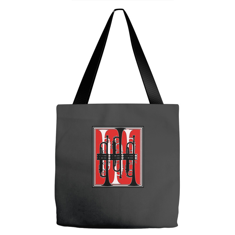 Trumpets In The Frame Tote Bags | Artistshot