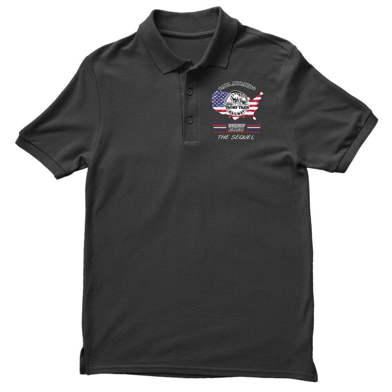 Trump Train 2020 The Sequel Men's Polo Shirt | Artistshot