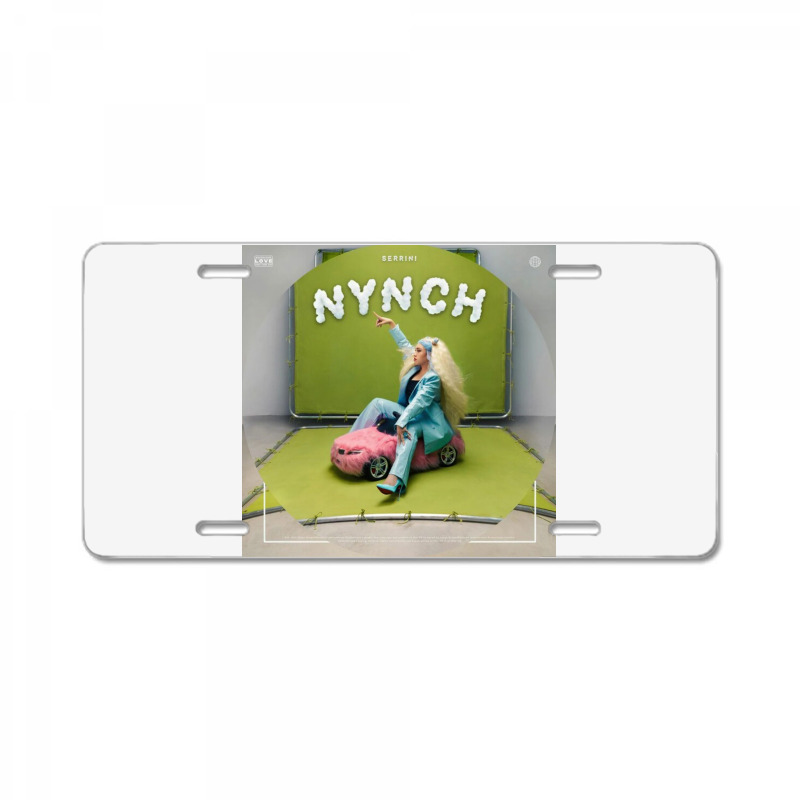 Serrini Nynch License Plate | Artistshot