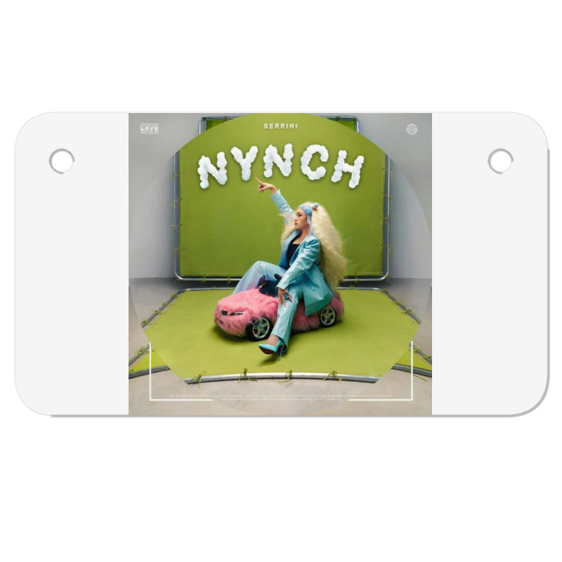 Serrini Nynch Motorcycle License Plate | Artistshot