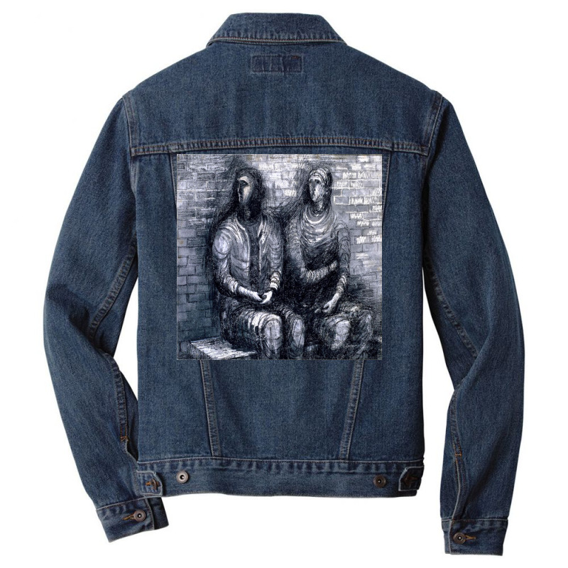 Henry Two Apprehensive Shelterers Men Denim Jacket | Artistshot