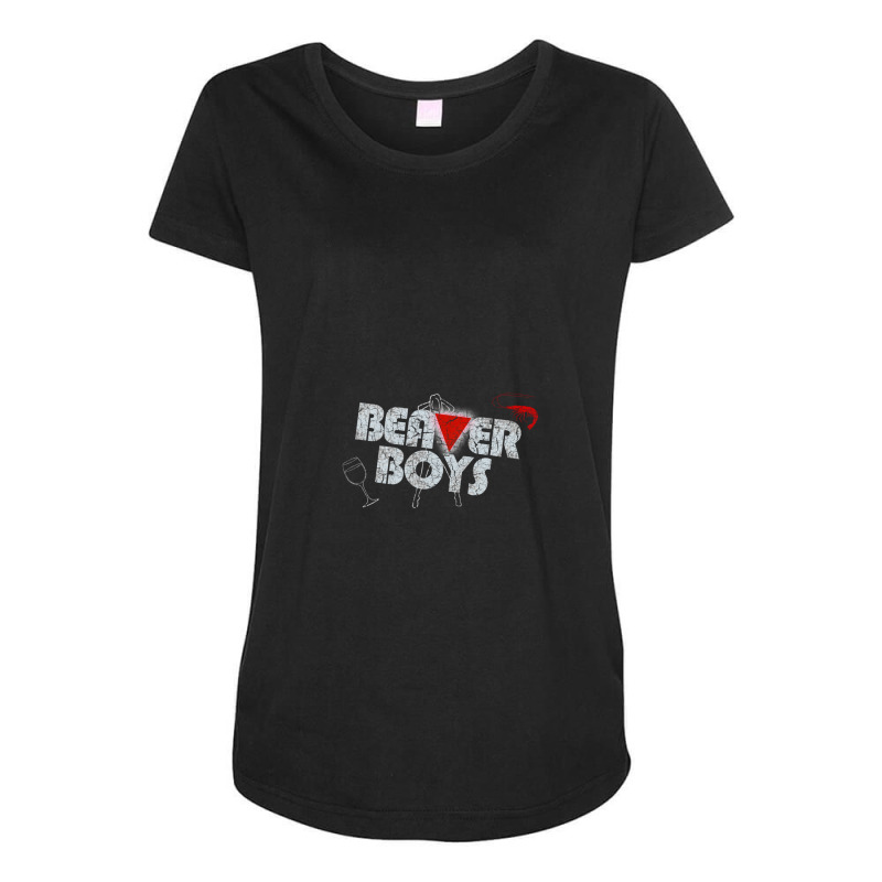 Beaver Boys (tim And Eric Awesome Show Maternity Scoop Neck T-shirt by cm-arts | Artistshot