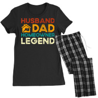 Husband Dad Homeowner Legend Housewarming Party Women's Pajamas Set | Artistshot