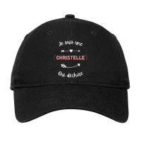 Womens Prénom Humoristique Je Suis Une Christelle Qui Déchire Adjustable Cap | Artistshot