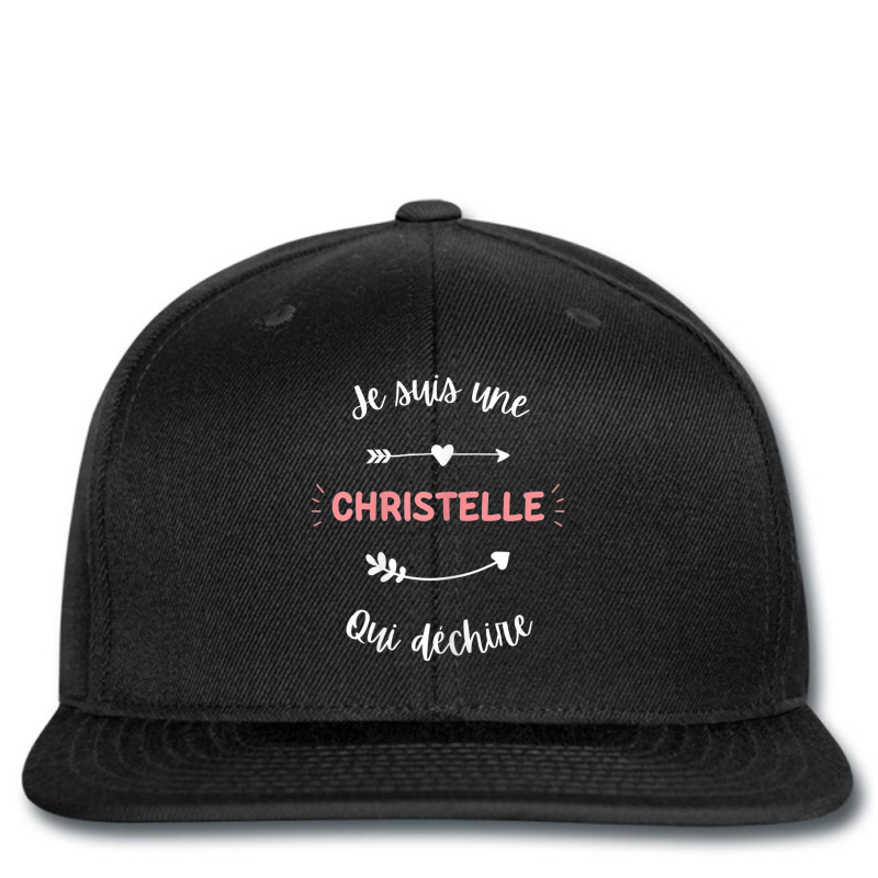 Womens Prénom Humoristique Je Suis Une Christelle Qui Déchire Printed Hat | Artistshot