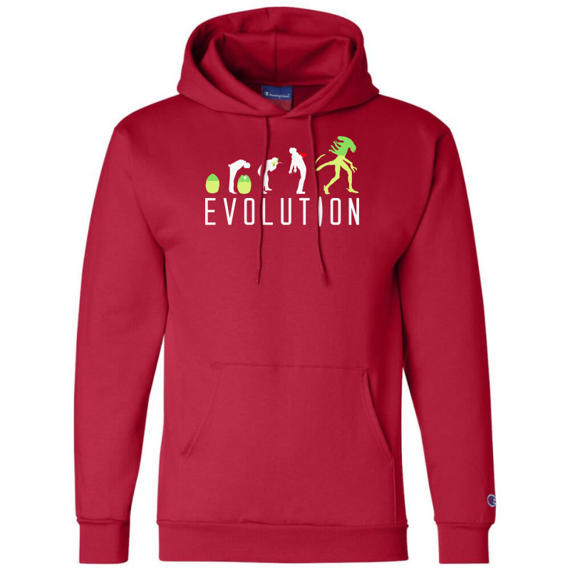 Evolution Of An Alien Champion Hoodie | Artistshot