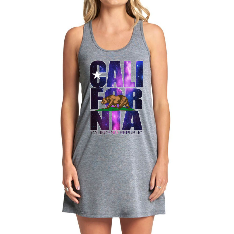 California Republic Galaxy Tank Dress by marpindua21 | Artistshot