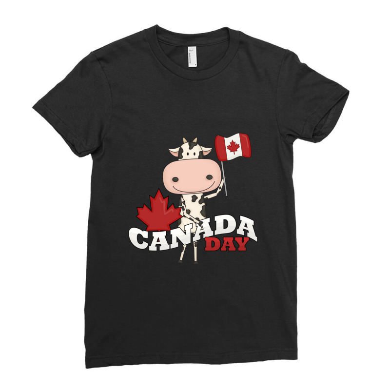 Canada Pride Day 1 Ladies Fitted T-Shirt by MaeveBolton | Artistshot