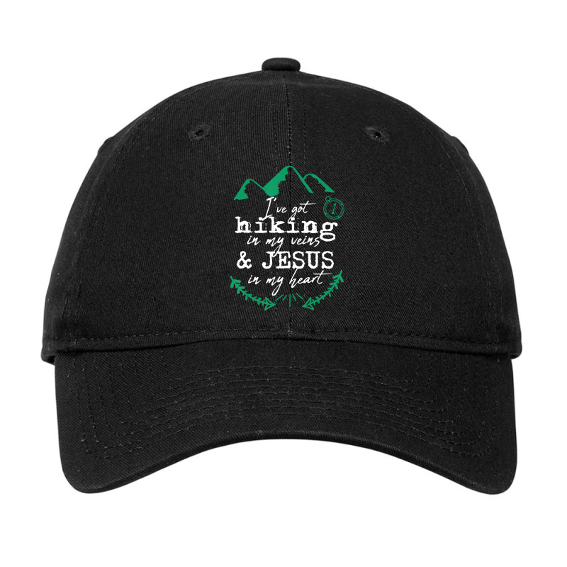 Hiking Christian Jesus Outdoor Hiker Men Women Gift Mom Dad Adjustable Cap by thangdinhsinhelf | Artistshot