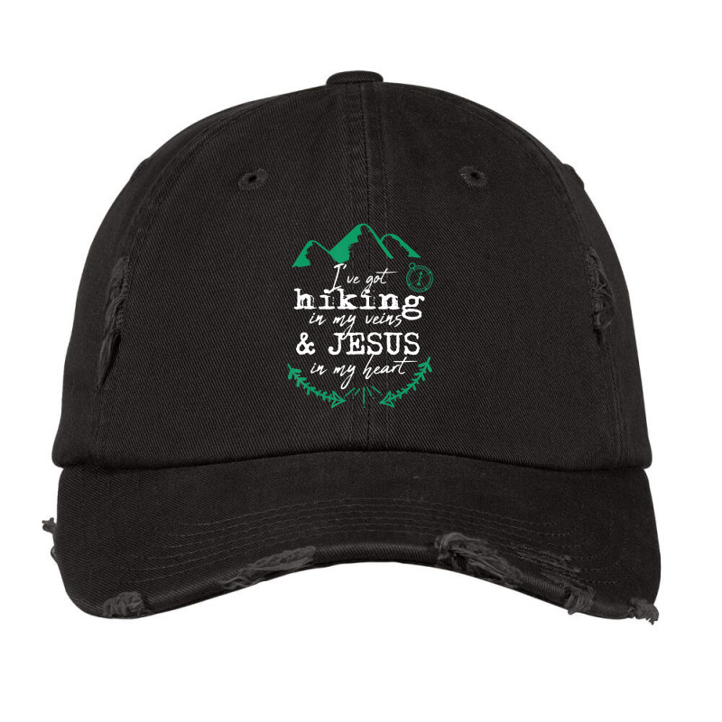 Hiking Christian Jesus Outdoor Hiker Men Women Gift Mom Dad Vintage Cap by thangdinhsinhelf | Artistshot