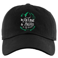 Hiking Christian Jesus Outdoor Hiker Men Women Gift Mom Dad Kids Cap | Artistshot