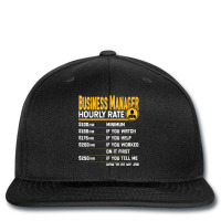 Business Managers Hourly Rate   Funny Business Director Printed Hat | Artistshot