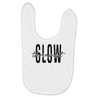 Glow Therapist Skincare Esthetician Glow Therapist T Shirt Baby Bibs | Artistshot