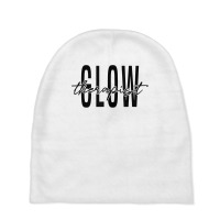 Glow Therapist Skincare Esthetician Glow Therapist T Shirt Baby Beanies | Artistshot