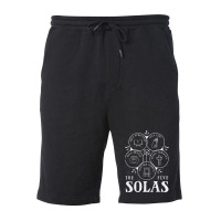 Sola Scriptura   Protestant, Christian Reformation, 5 Solas T Shirt Fleece Short | Artistshot